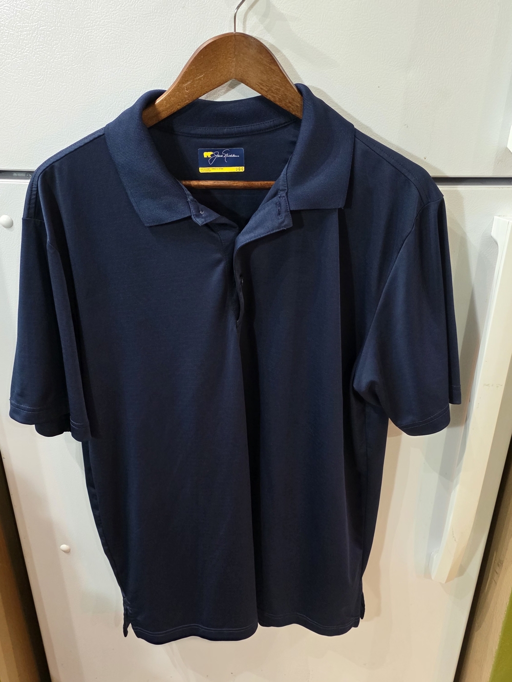 Men's Navy Polo Shirt - Classic Short Sleeve